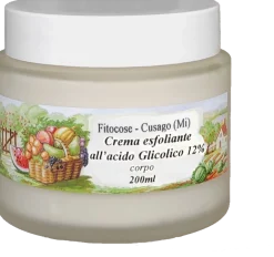Crema per il Corpo all'Acido Glicolico 12%, 200 ml