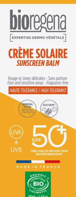 Crema Solare Viso SPF 50+, 40 ml