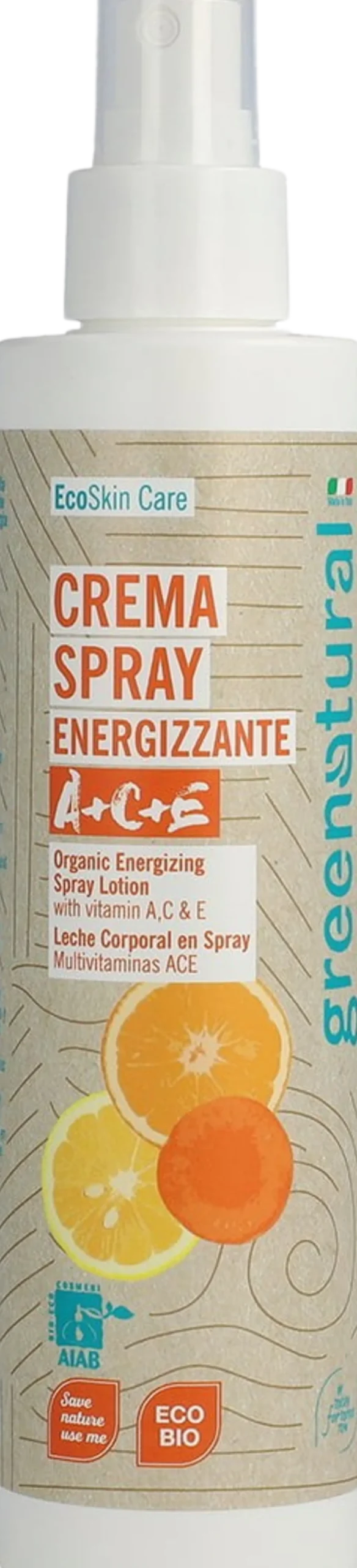 Crema Spray Corpo Multivitamine ACE, 200 ml