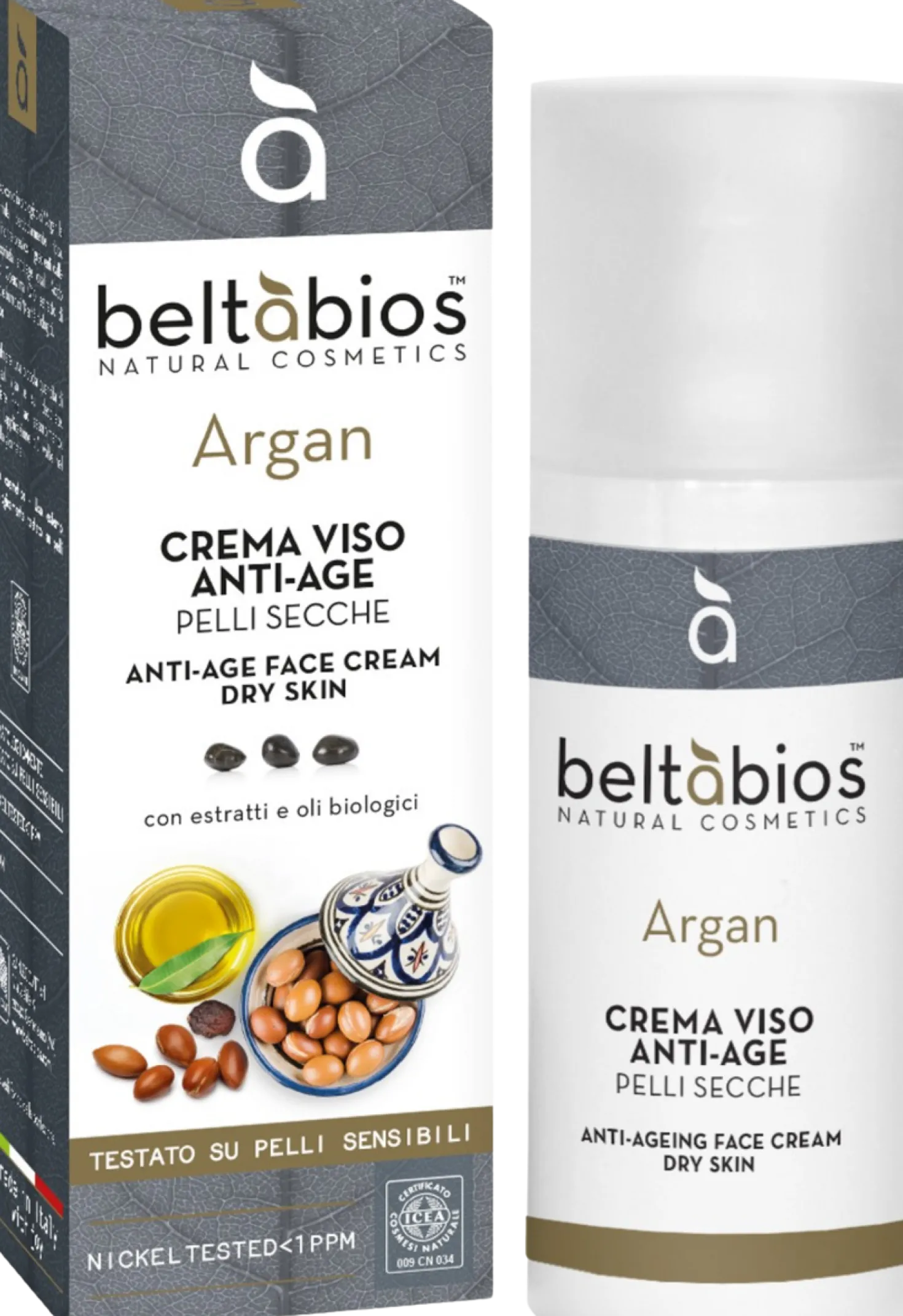 Crema Viso Anti-Age Argan, 50 ml