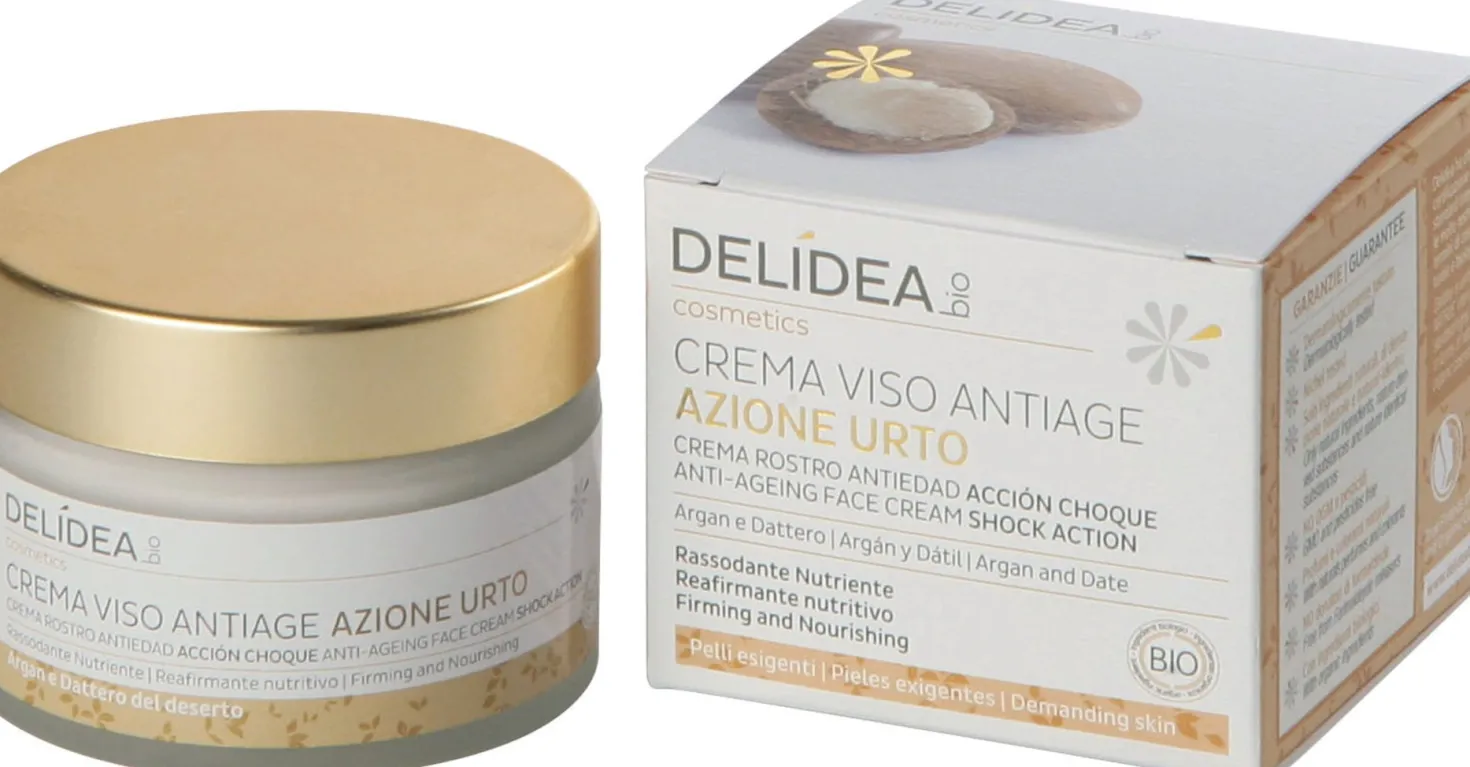 Crema Viso Antiage Azione Urto - Argan & Dattero, 50 ml