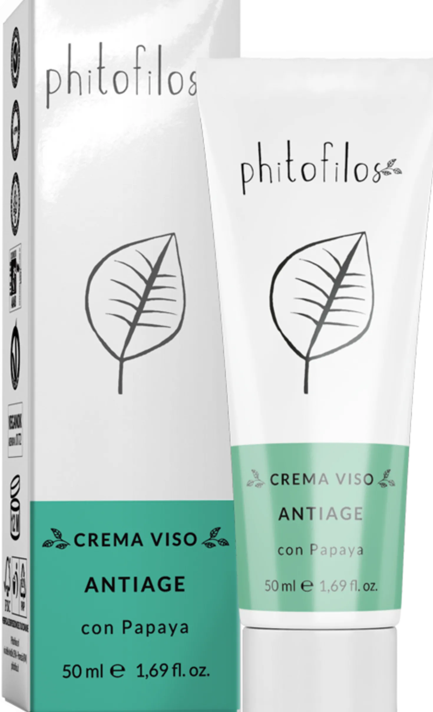 Crema Viso Antiage con Papaya, 50 ml