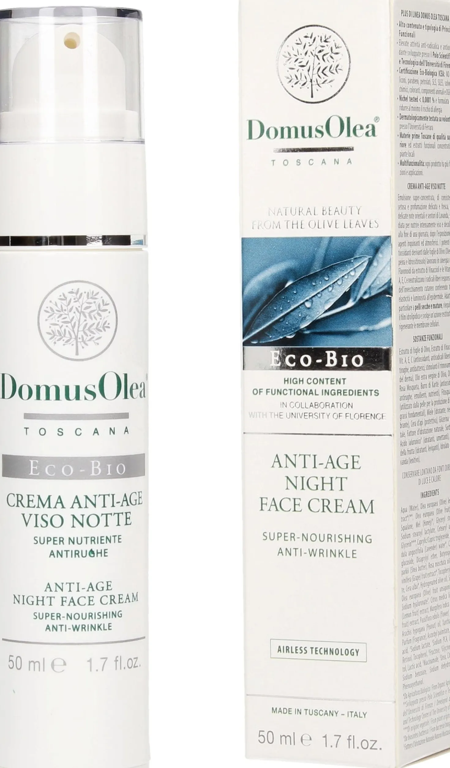 Crema Viso Anti Age Notte, 50ml