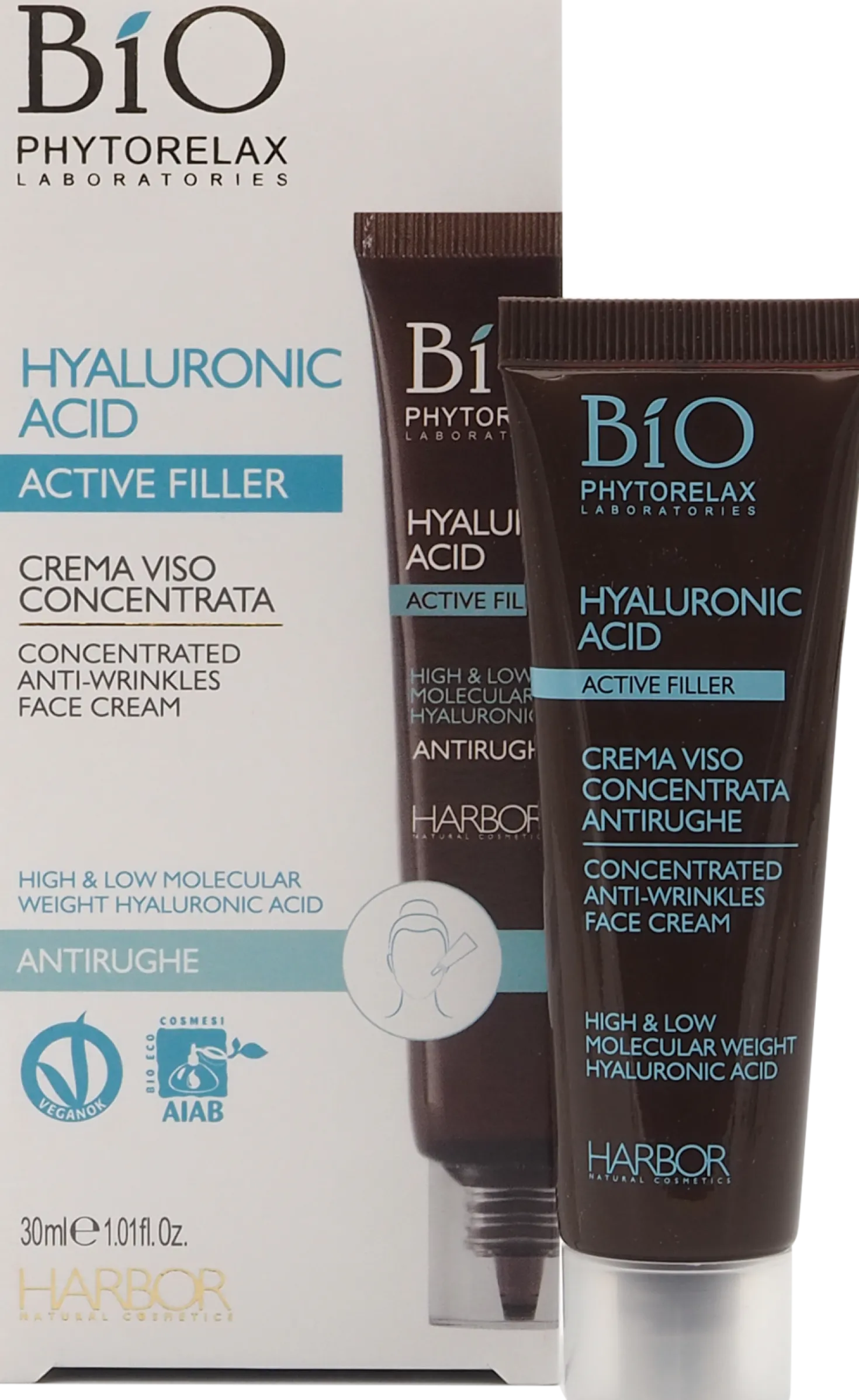 Crema Viso Concentrata Antirughe - Hyaluronic Acid, 30 ml
