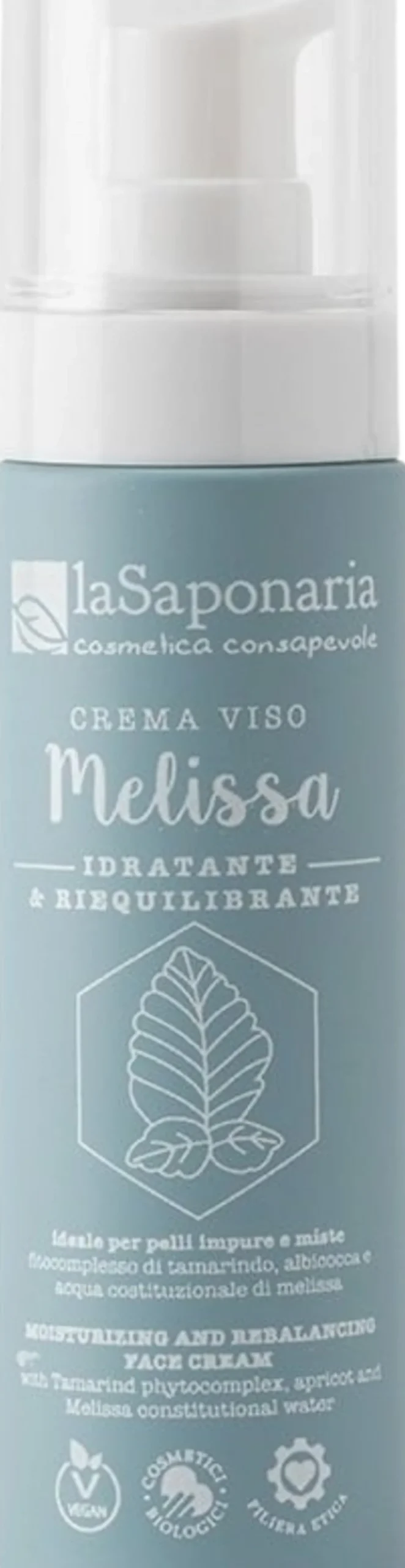 Crema Viso Idratante Melissa, 50 ml
