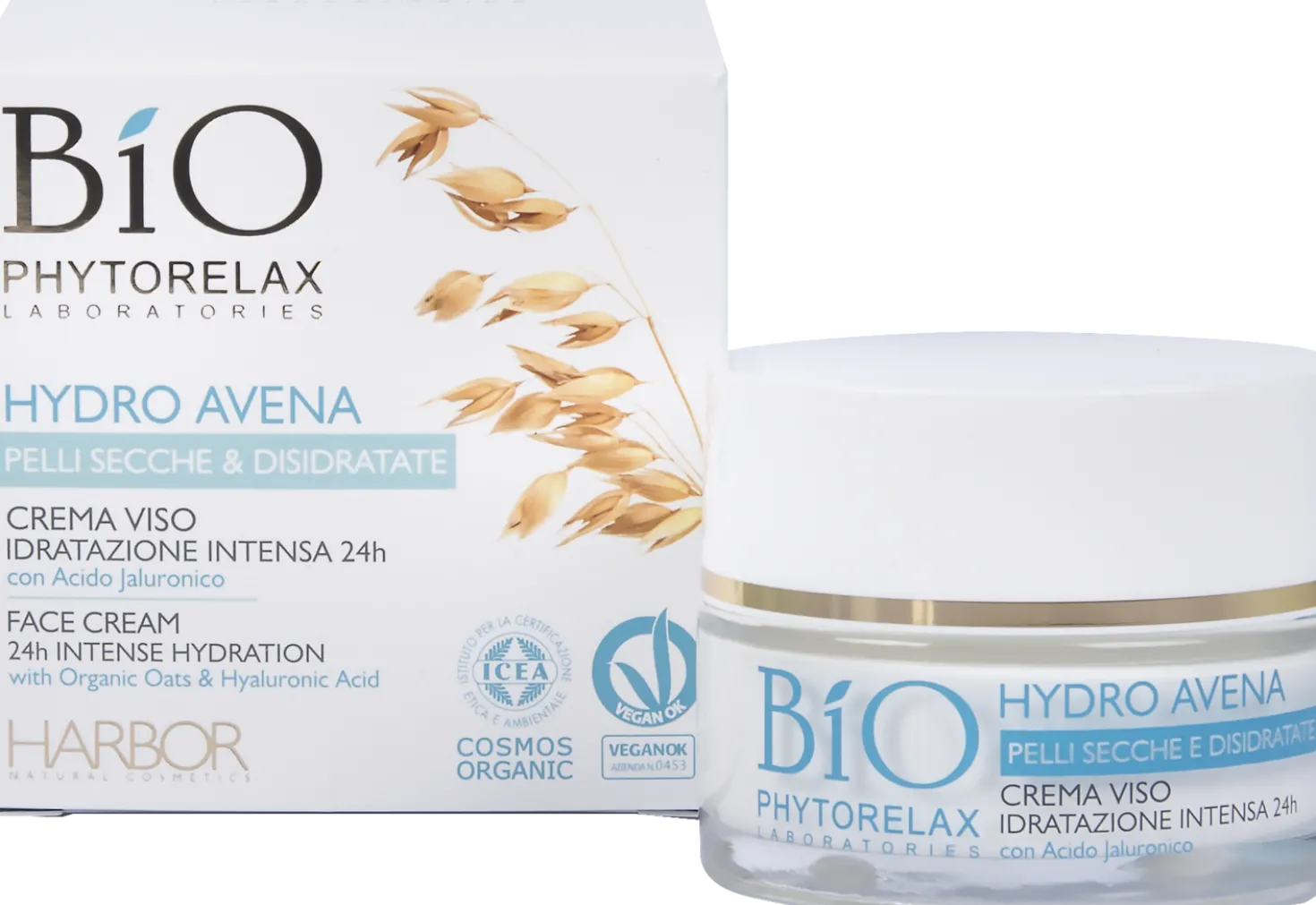 Crema Viso Idratazione Intensa 24H - Hydro Avena, 50 ml