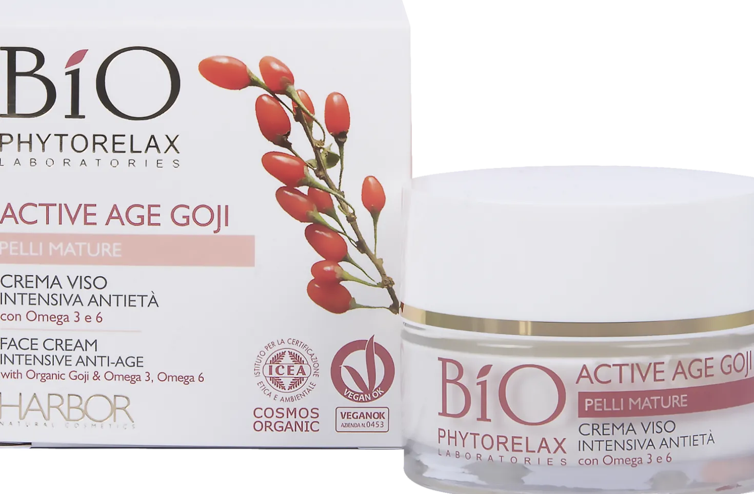 Crema Viso Intensiva Antietà - Active Age Goji, 50 ml
