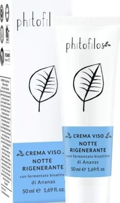 Crema Viso Notte Rigenerante, 50 ml