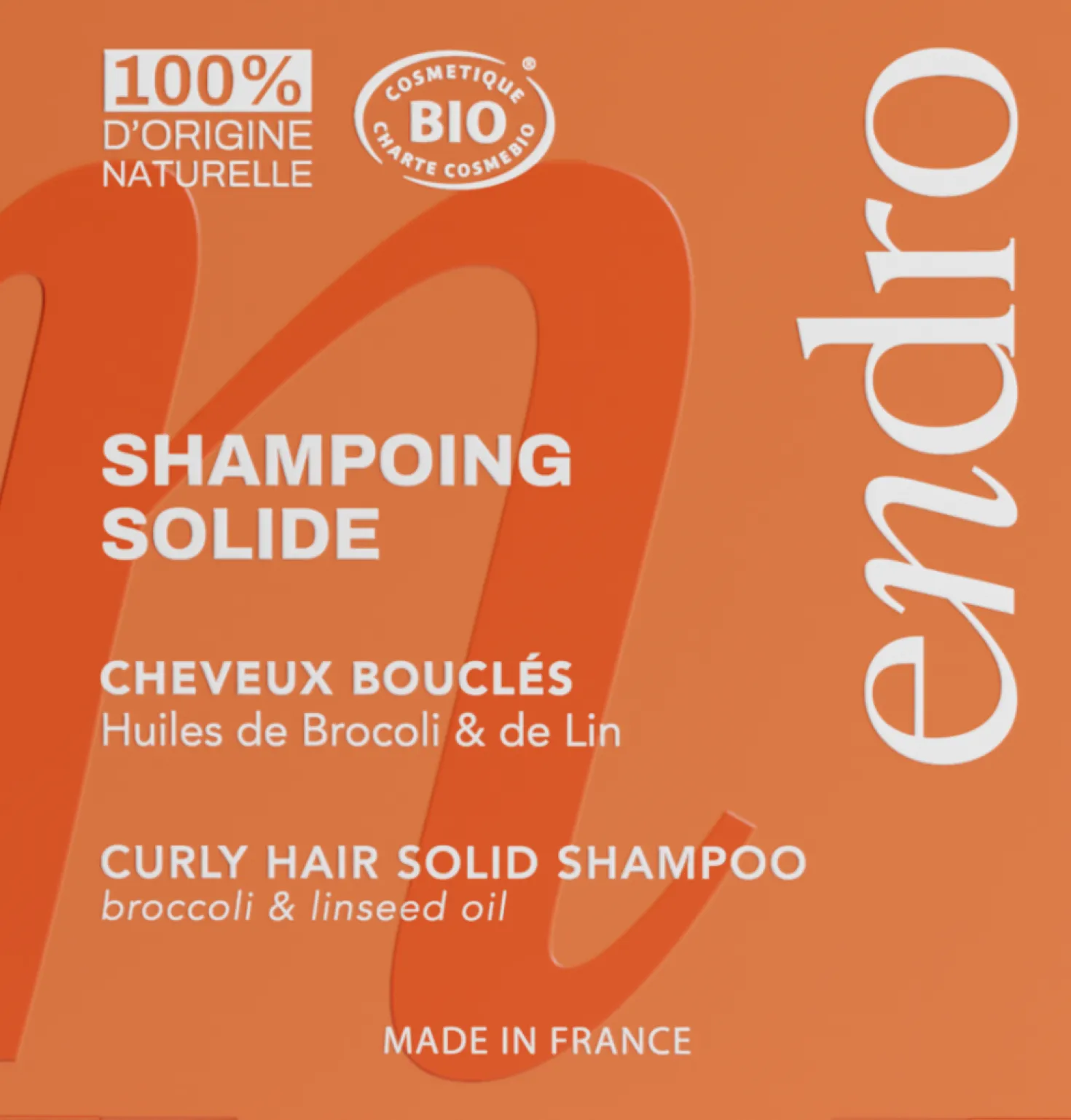 Curly Hair Solid Shampoo, 80 ml