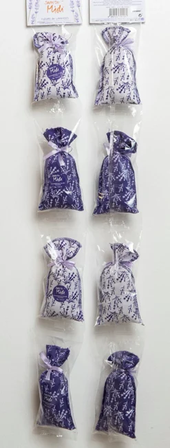 Cuscino Profumato con Fiori di Lavanda , 4 pezzi