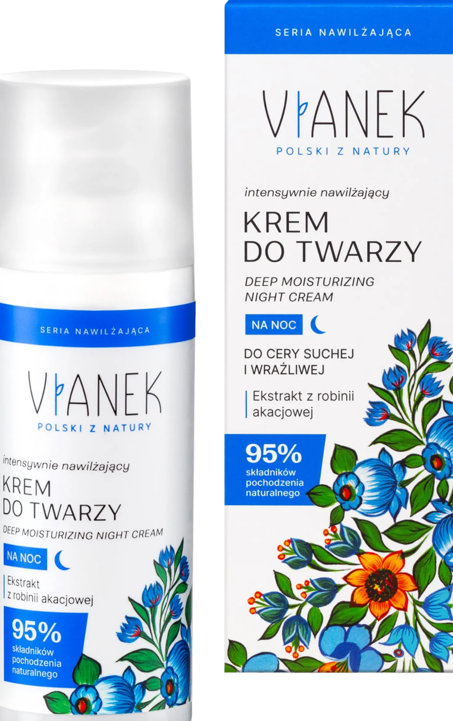 Deep Moisturizing Night Cream, 50 ml
