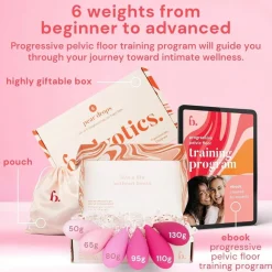 Deluxe Soft - Set di Pesi per il Pavimento Pelvico, 6 pezzi