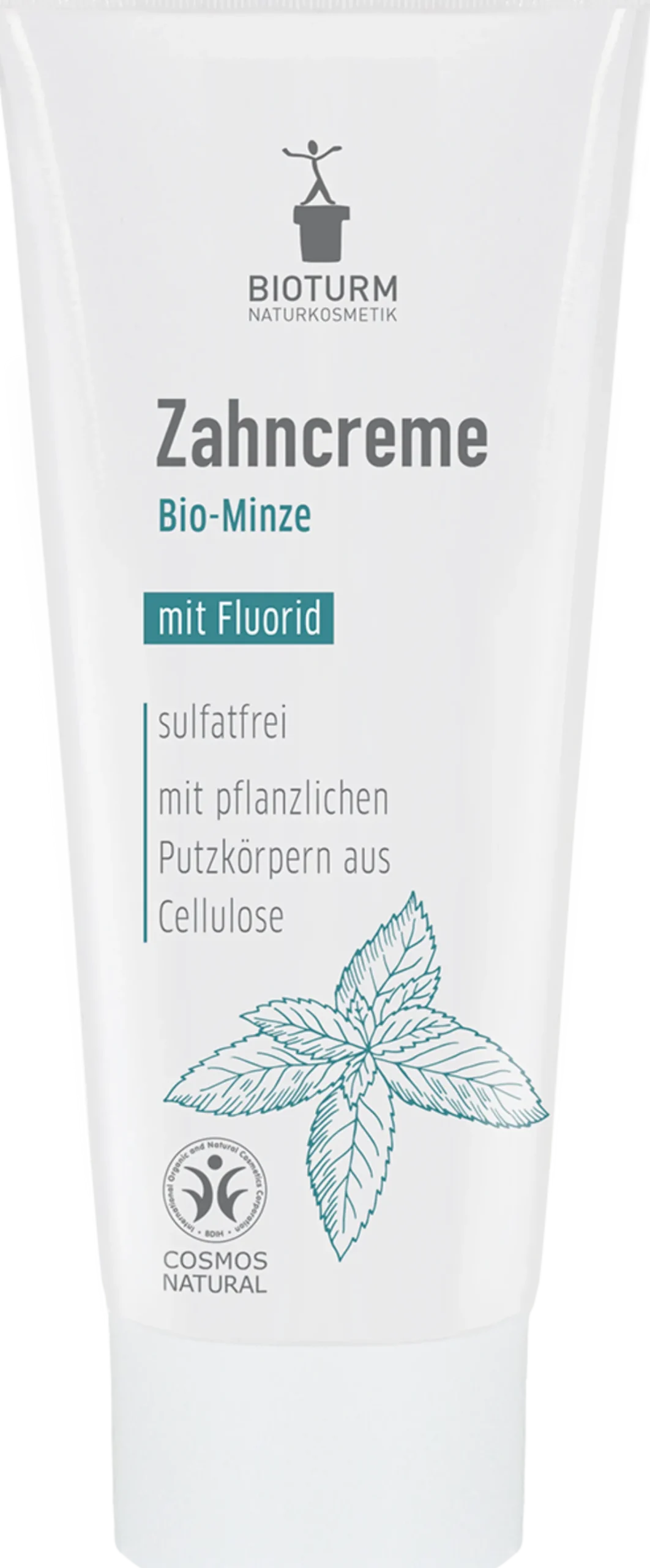 Dentifricio alla Menta Biologica, 75 ml