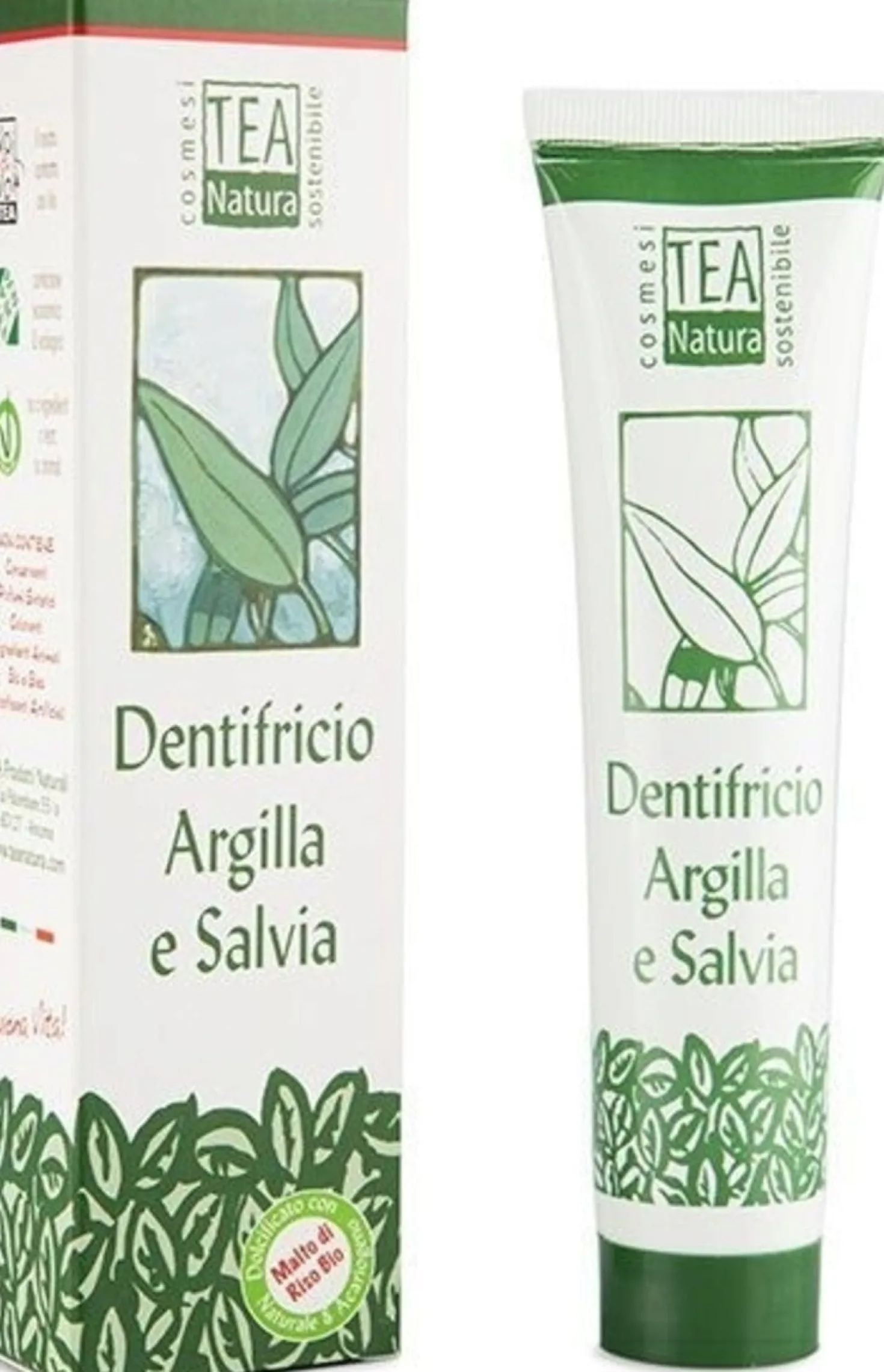 Dentifricio Argilla Bianca & Salvia, 75 ml