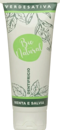Dentifricio Canapa, Salvia e Menta, 75 ml