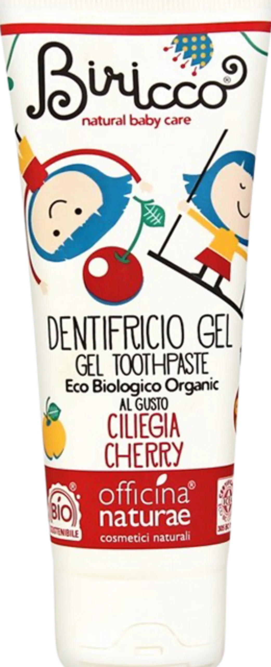 Dentifricio Naturale per Bambini alla Ciliegia, 75 ml