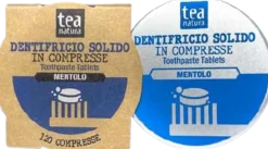 Dentifricio Solido in Compresse al Mentolo, 120 pezzi