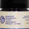 Deodorant Cream Sensitive Travel Size, Citrus (15 g)