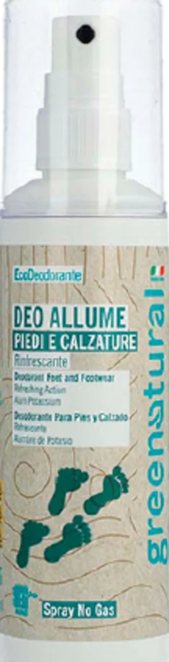 Deodorante Allume di Potassio Piedi e Calzature, 100 ml
