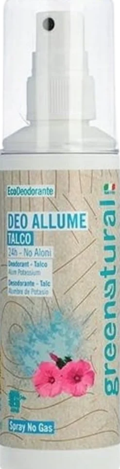 Deodorante Allume di Potassio & Talco, Spray (100 ml)