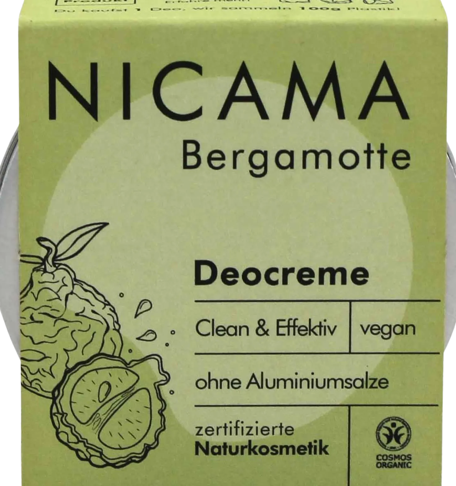 Deodorante in Crema - Bergamotto, 45 g