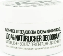 Deodorante in Crema con Carbone Attivo, 50 ml