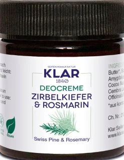 Deodorante in Crema Pino Cembro & Rosmarino, 30 ml