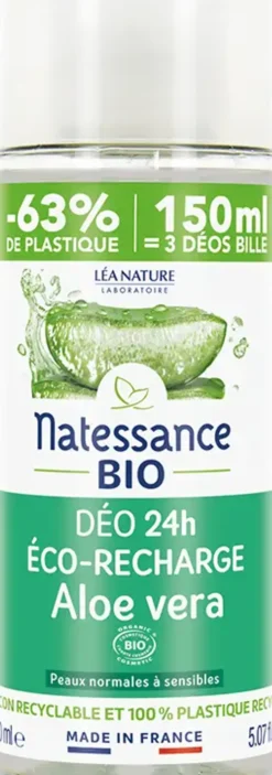 Deodorante Roll-On all'Aloe Vera, Refill 150 ml