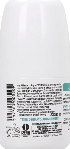 Deo Roll on Menta Rinfrescante, 50 ml