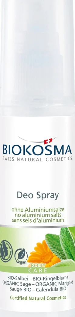 Deo Spray Salvia Bio e Calendula Bio, 75 ml