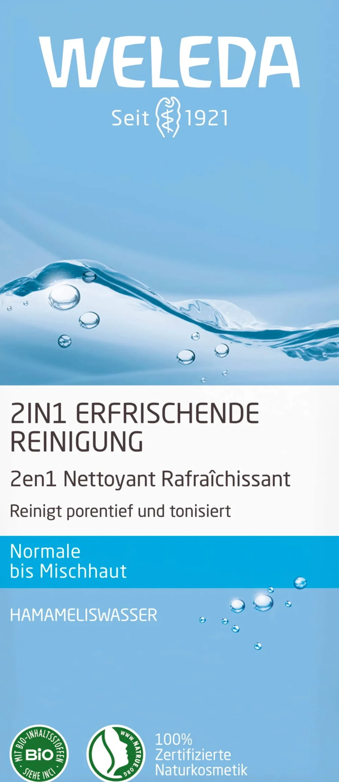 Detergente Rinfrescante 2in1, 100 ml