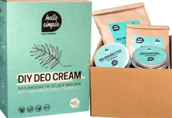 DIY Deodorant Cream Box, naturale (senza profumo)