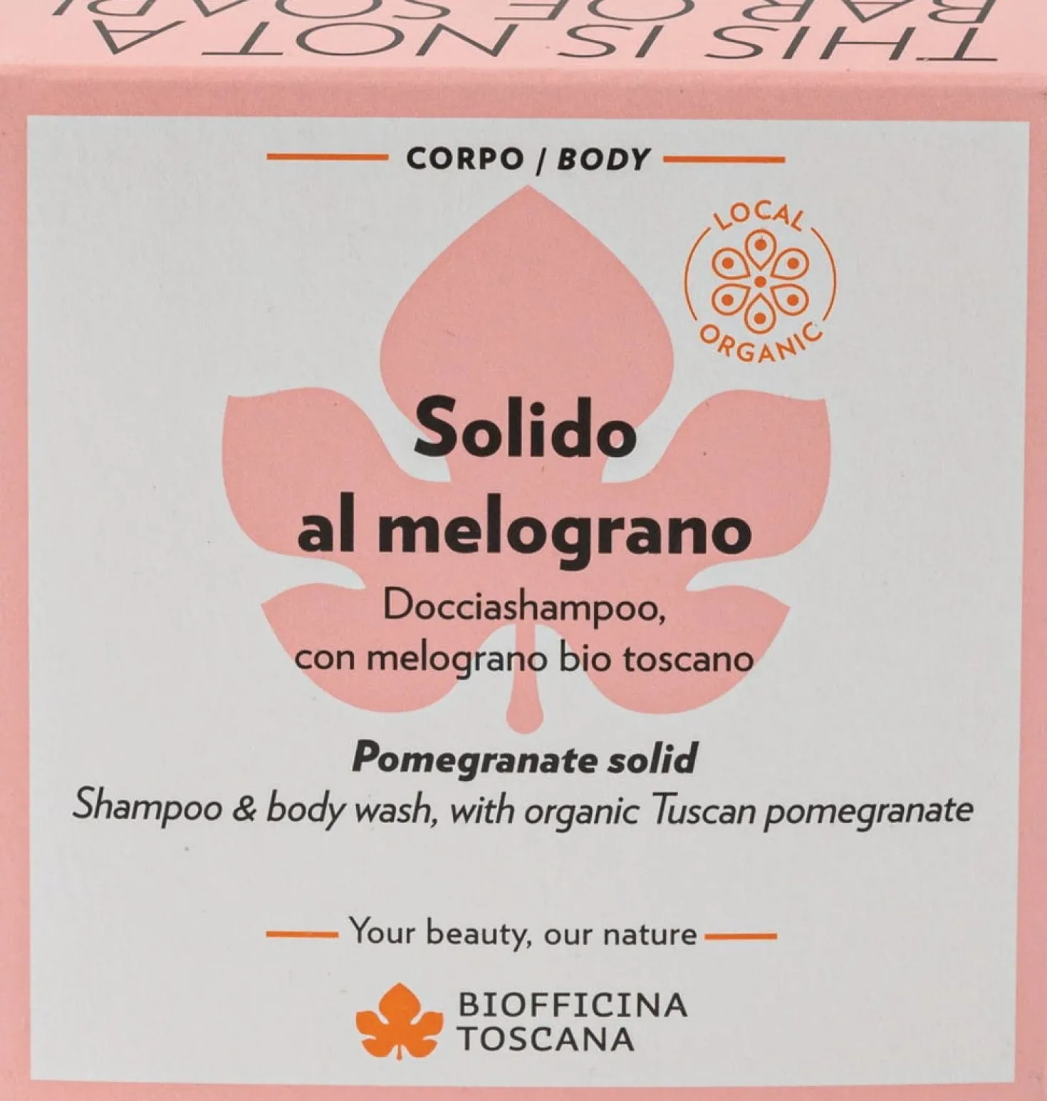 Docciashampoo Solido al Melograno, 80 g
