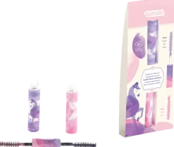Double-Tip Hair Mascara Pink - Purple, 7 ml