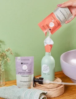 EcoPowder Dispenser Refill in Alluminio per Shampoo