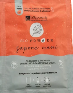 EcoPowder Sapone Mani in Polvere Addolcente, 25 g