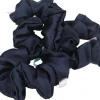 Elastici in Raso di Seta Neri, medium
