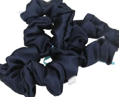 Elastici in Raso di Seta Neri, medium