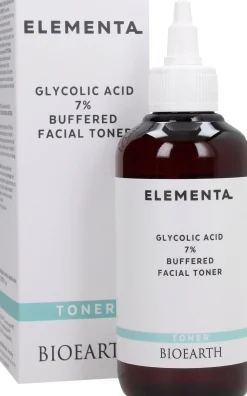 ELEMENTA Glycolic Acid 7% Buffered Facial Toner, 200 ml