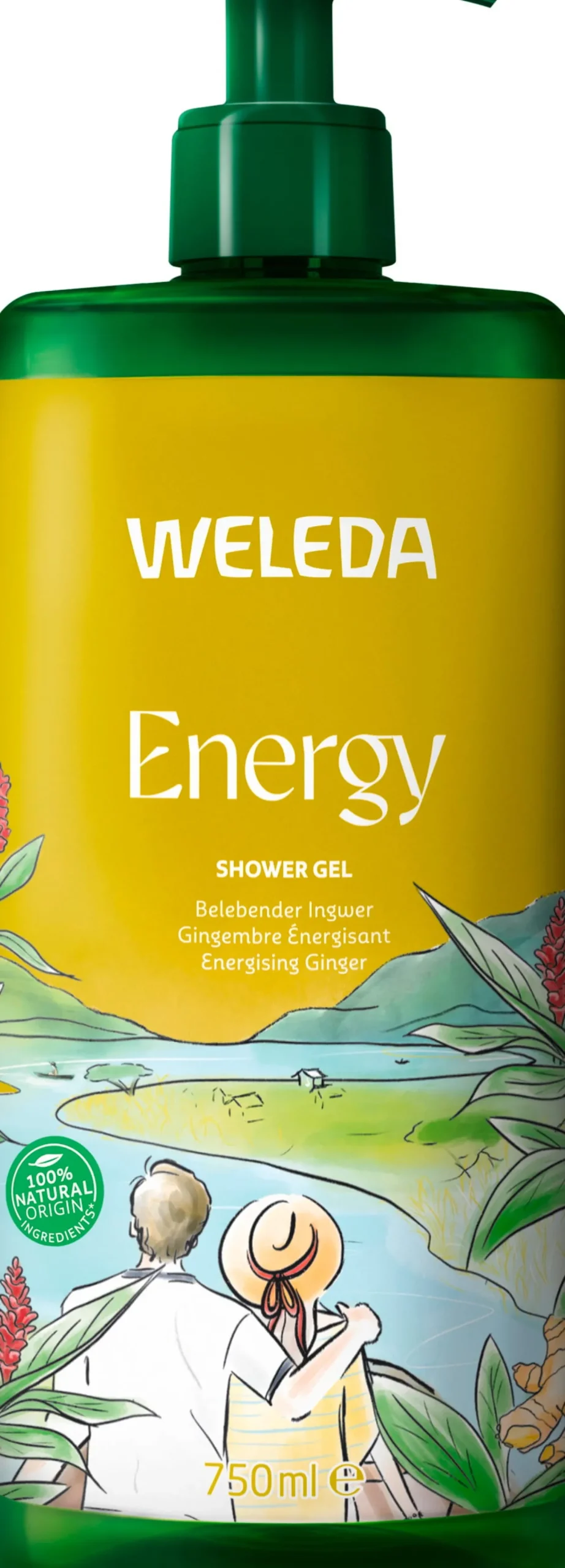 Energy - Gel Doccia Zenzero, 750 ml