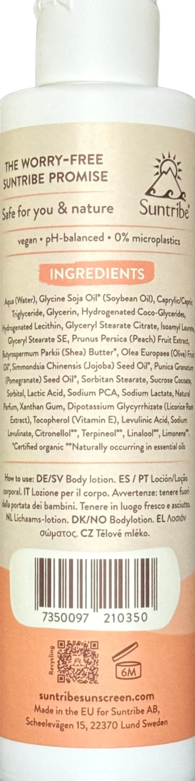 Everyday Body Lotion Antioxidant Peach, 200 ml
