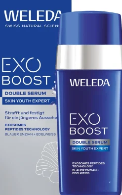 EXO BOOST - Double Serum Genziana Blu e Stella Alpina, 30 ml