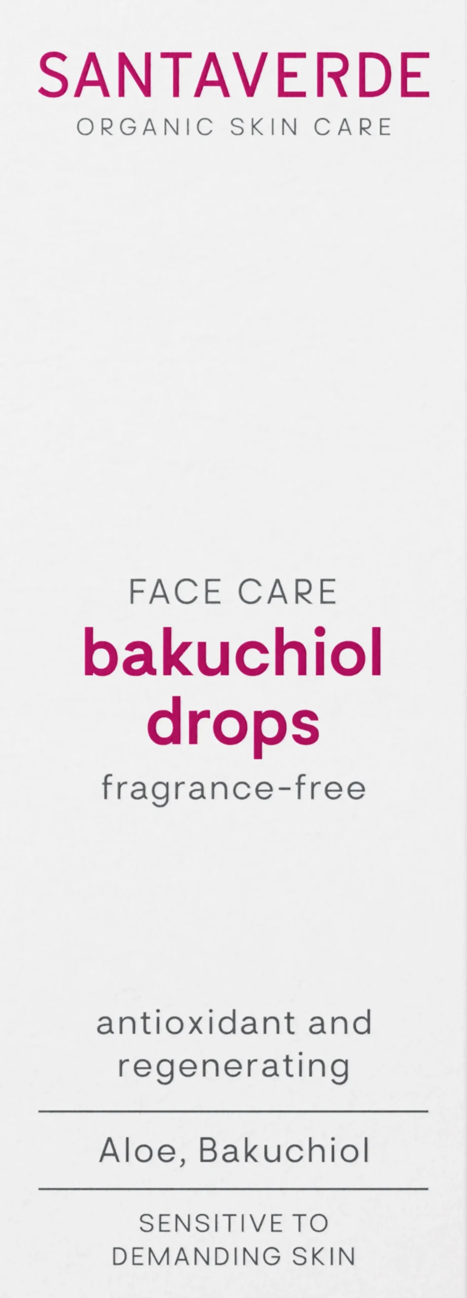 FACE CARE bakuchiol drops, 30 ml
