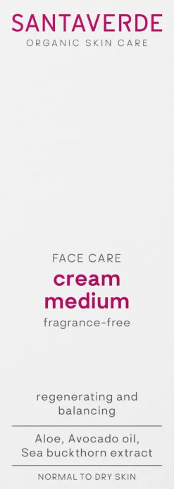 FACE CARE cream medium fragrance-free, 30 ml