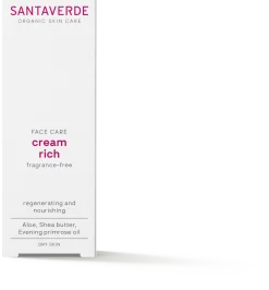 FACE CARE cream rich fragrance-free, 30 ml