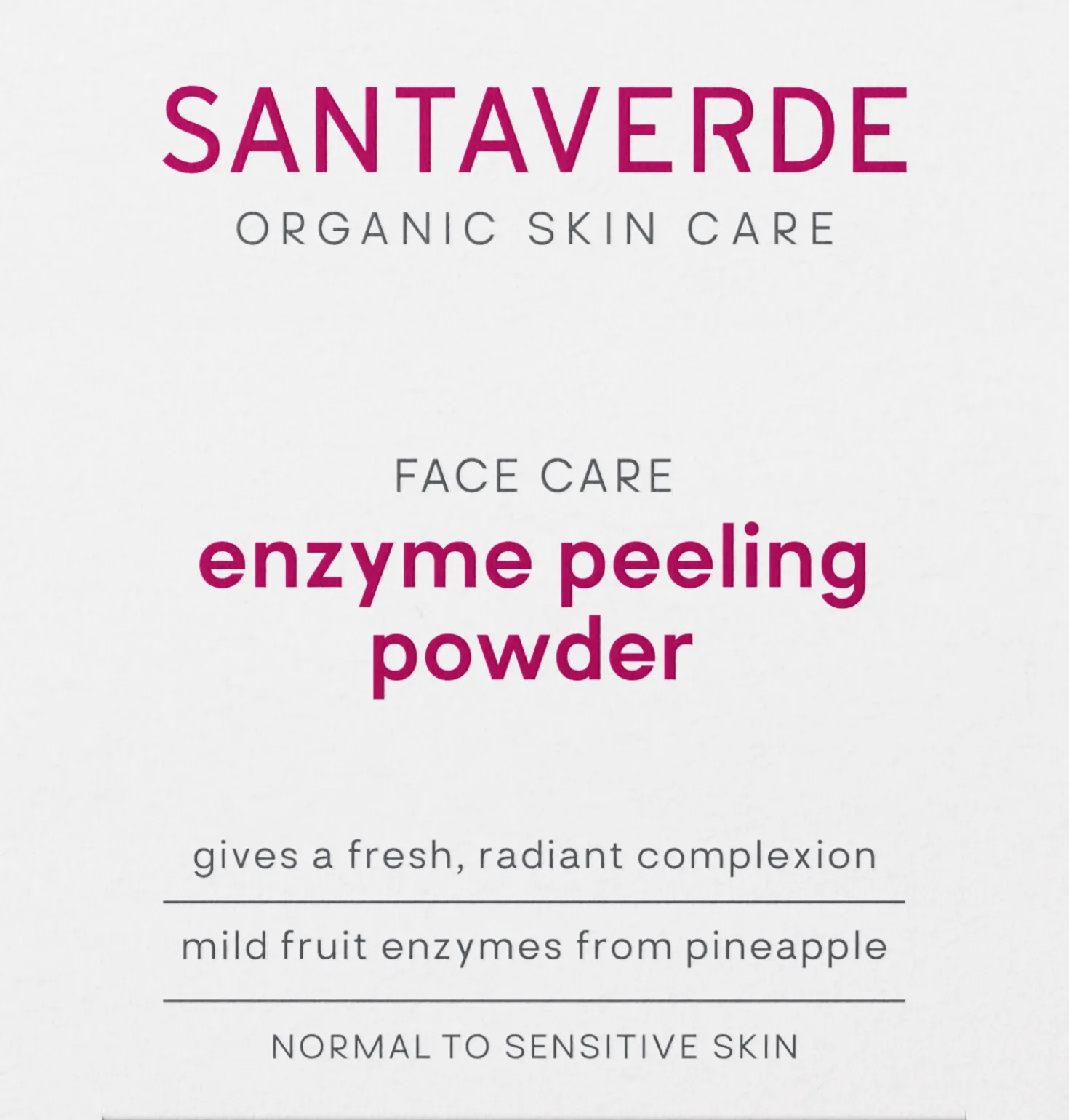 FACE CARE enzyme peeling powder, 23 g