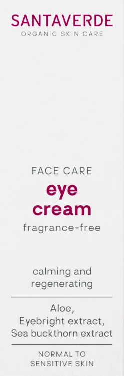 FACE CARE eye cream fragrance-free, 10 ml