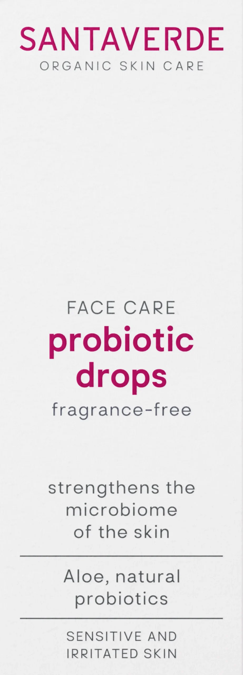 FACE CARE probiotic drops, 30 ml