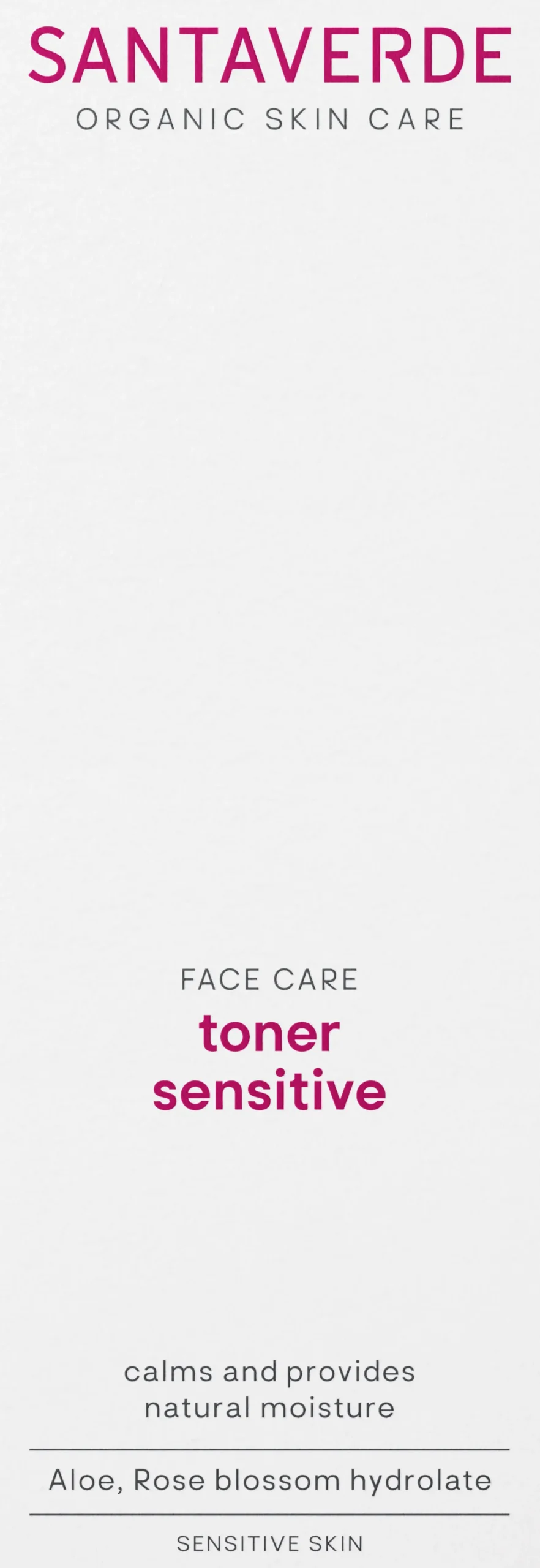 FACE CARE toner sensitive, 100 ml