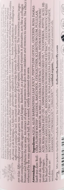Fluido Occhi Booster Antiage Rosa Alpina e Vitamina A+, 10 ml